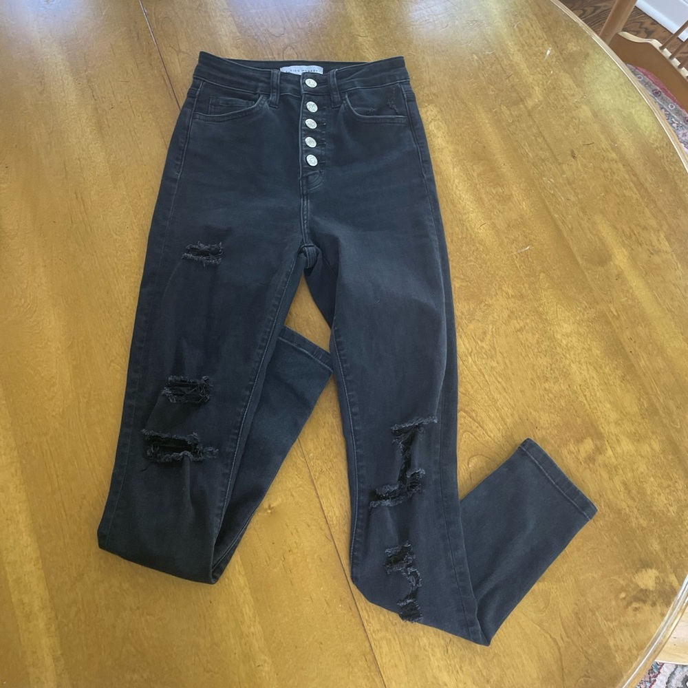 FLYING MONKEY RIPPED JEANS